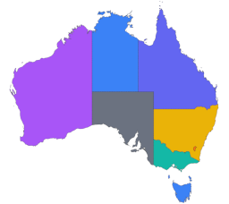 Australia map