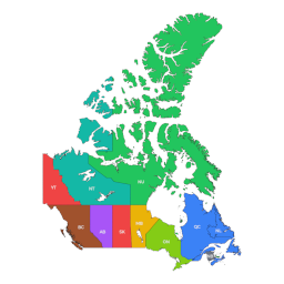 Canada map