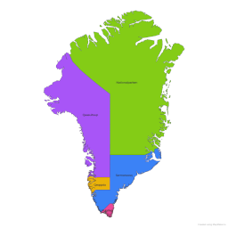 Greenland map