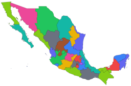 Mexico map